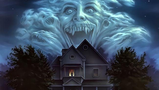 Ilustración de 'Noche de Miedo' dirigida por Tom Holland. 1985