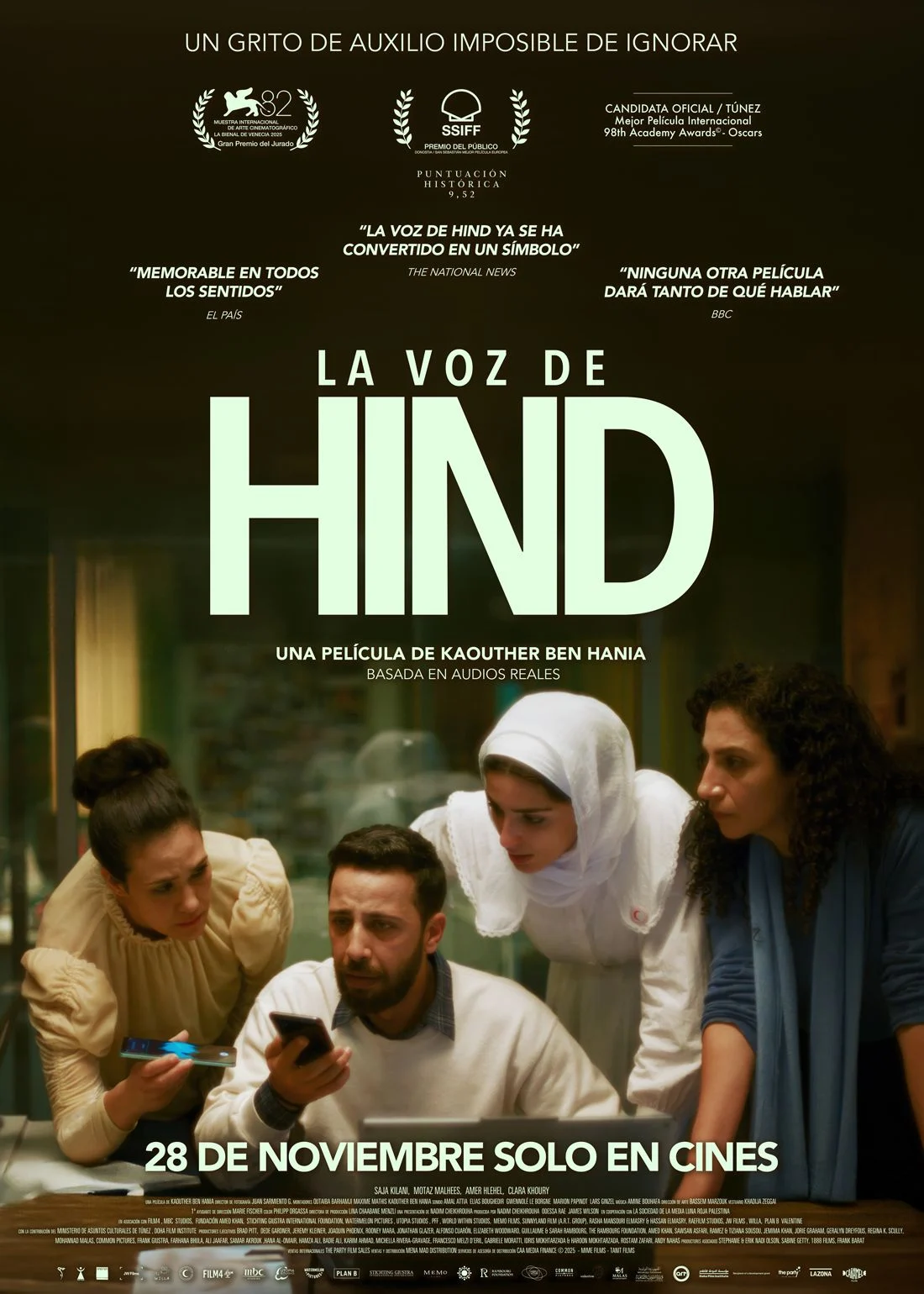La voz de Hind (2025. Sawt al-Hind Rajab. Kaouther Ben Hania) SSIFF Festival de cine de San Sebastian 2025 image-38411