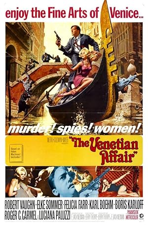 The Venetian Affair poster