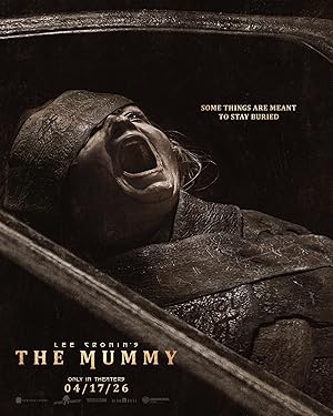 Lee Cronin's The Mummy poster