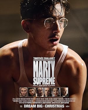 Marty Supreme poster