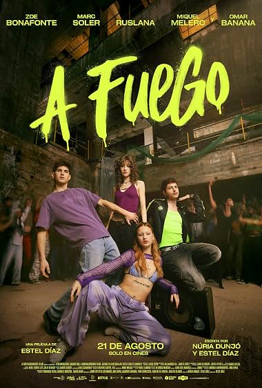 A fuego poster