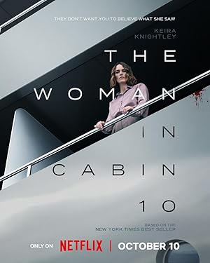 The Woman in Cabin 10 poster